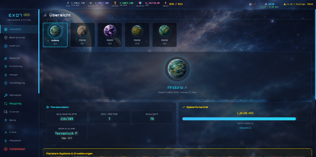 Exo7 Screenshot